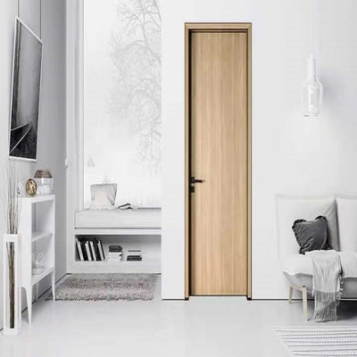 Porte en bois de mélamine moderne simple intérieure de forces de défense principale pour la salle de bains