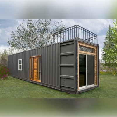 Chambre préfabriquée de petit conteneur propre ordonné de norme de Sc bien équipée