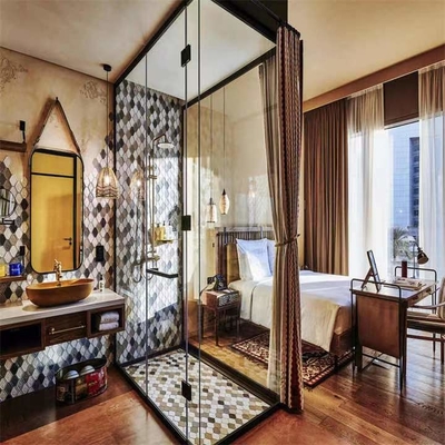 Meubles en bois antiques de chambre à coucher d'hôtel d'OEM de musée à extrémité élevé de meubles
