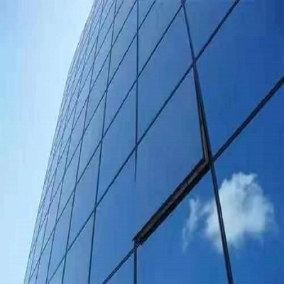 Le cadre de l'appartement UPVC a transformé en unités la lucarne horizontale en aluminium de mur rideau