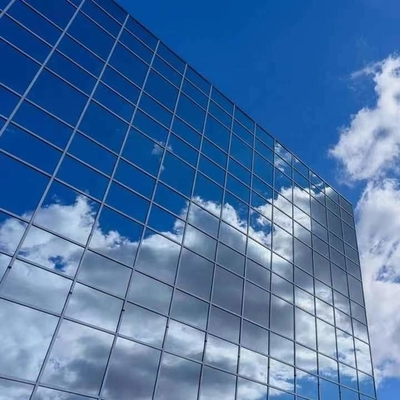 24mm ont isolé le profil en aluminium en verre de mur rideau pour résidentiel