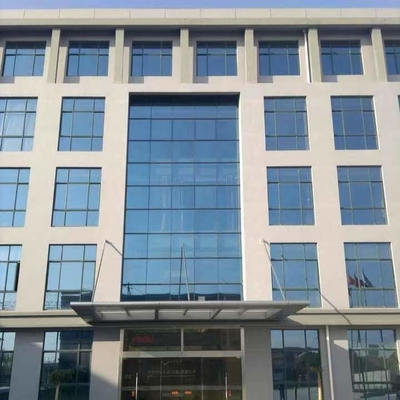 De mode basse E façade en verre en aluminium vitrée par double de mur rideau du mur rideau
