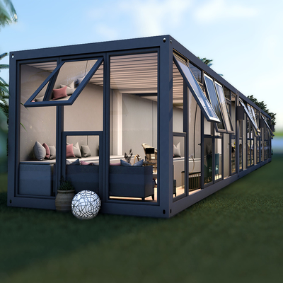 Cabine préfabriquée mobile de récipient d'expédition de la Chambre 20ft de conteneur de parking