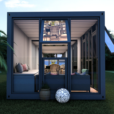Cabine préfabriquée mobile de récipient d'expédition de la Chambre 20ft de conteneur de parking