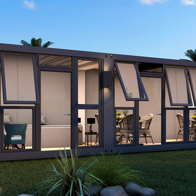 Cabine préfabriquée mobile de récipient d'expédition de la Chambre 20ft de conteneur de parking
