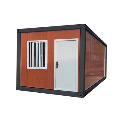 Chambre à coucher 2 professionnelle isolée maison de conteneur de 40 pi expansible
