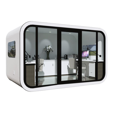 Studio préfabriqué de Ministère de l'Intérieur de Flatpack de Prefabricadas de Chambre minuscule en acier imperméable de conteneur