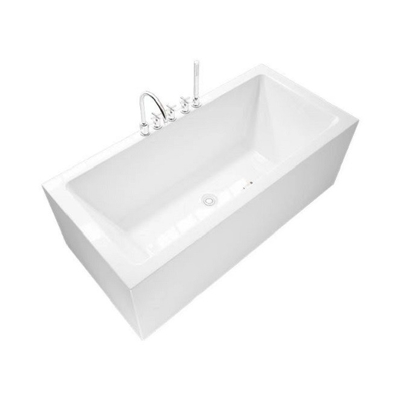 la baignoire libre acrylique de lustre blanc de 1.7m a passé le baquet au bichromate de potasse de trempage contemporain
