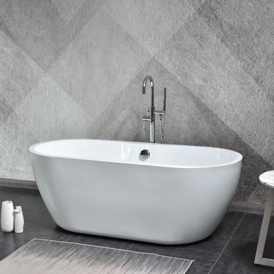 Baquet de trempage faisant le coin à haute brillance de baignoire libre acrylique européenne de la CE CUPC