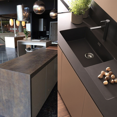 Cabinet modulaire de luxe moderne fait sur commande d'office de cuisine 700mm*1300mm