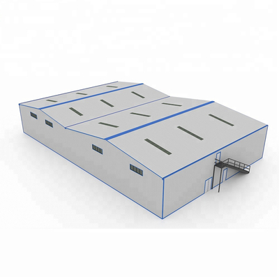 Bâtiments de magasin préfabriqués en métal d'atelier de structure métallique de preuve de tremblement de terre de GV BV d'OIN