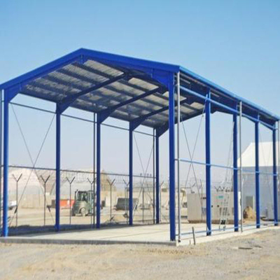 Bâtiment en métal de construction de l'atelier Q235B Q345B de structure métallique de préfabrication