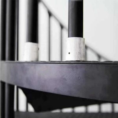 Balustrades modernes de structure métallique de balustrade d'acier inoxydable d'escalier en spirale d'économie de l'espace