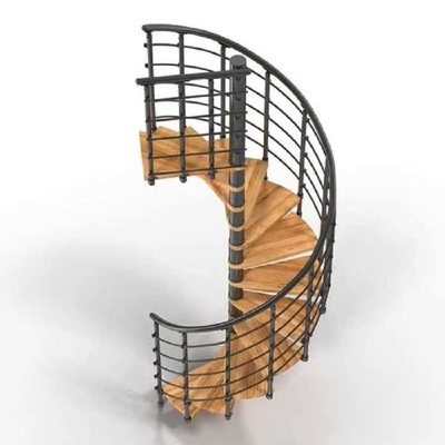 Escalier en spirale d'économie de l'espace d'intérieur