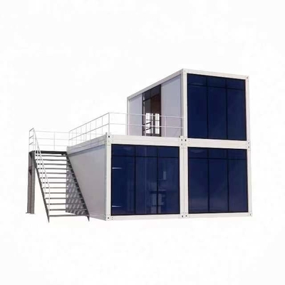 Chambre mobile préfabriquée en acier de paquet plat de conteneur de lumière démontable simple de Chambre