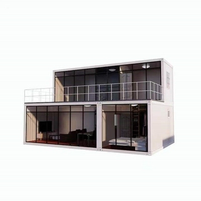 Chambre mobile préfabriquée en acier de paquet plat de conteneur de lumière démontable simple de Chambre