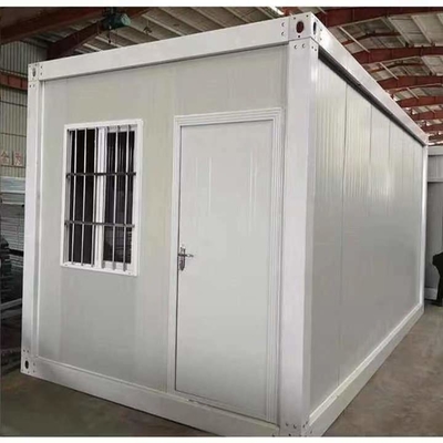 Maison de conteneur préfabriquée de panneau &quot;sandwich&quot; de 40 pieds maison moderne blanche de conteneur
