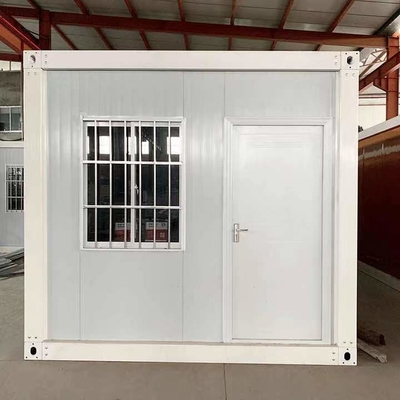 Maison de conteneur préfabriquée de panneau &quot;sandwich&quot; de 40 pieds maison moderne blanche de conteneur