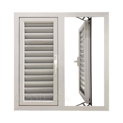 Auvent de anodisation Windows de PVC UPVC de tissu pour rideaux de fenêtre de Naco d'aluminium d'appartement