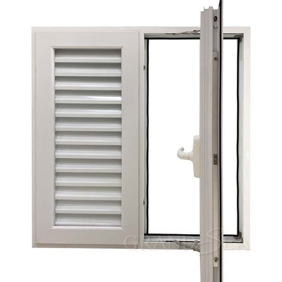 Auvent de anodisation Windows de PVC UPVC de tissu pour rideaux de fenêtre de Naco d'aluminium d'appartement