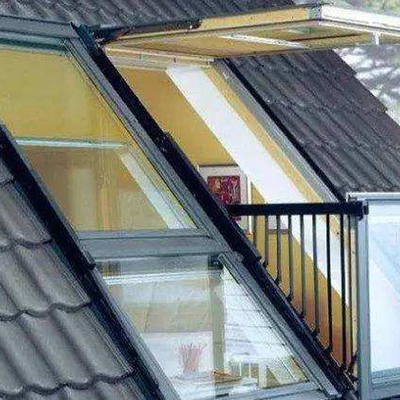 Lucarne en verre Windows de toit de cadre de vue de ciel de double en aluminium imperméable de Windows