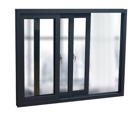 Le cadre en aluminium cassé Windows du pont 6063T5 a adapté la couleur aux besoins du client