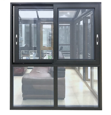 Le cadre en aluminium cassé Windows du pont 6063T5 a adapté la couleur aux besoins du client