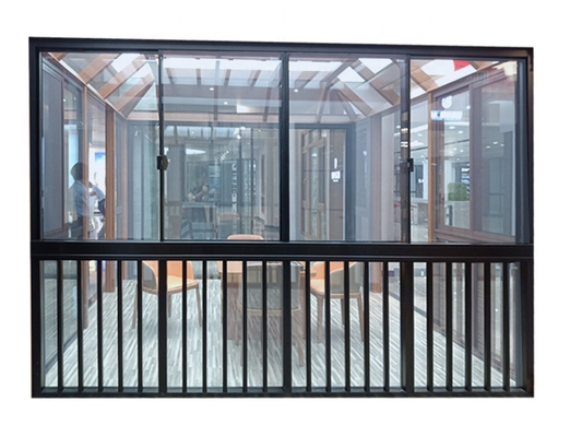 Le cadre en aluminium cassé Windows du pont 6063T5 a adapté la couleur aux besoins du client