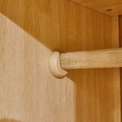 Organisateur de luxe de cabinet de chambre à coucher d'économie de l'espace de garde-robe adapté aux besoins du client par contreplaqué