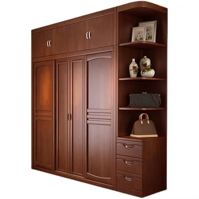 Cabinet de marche en bois de couleur multi
