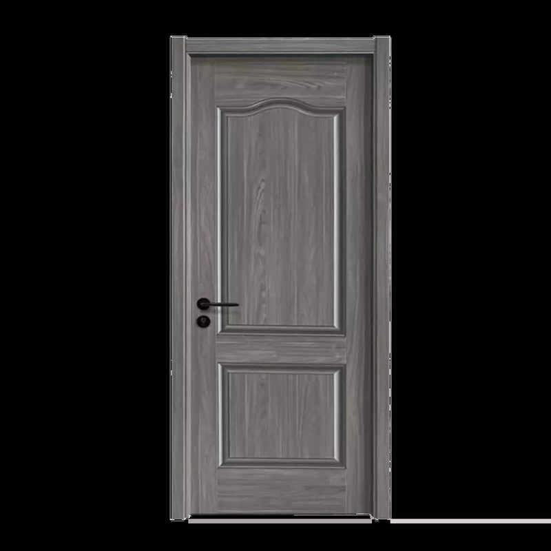 Porte intérieure en bois stratifiée par teck de pièce de mélamine de panneau de forces de défense principale pour l'appartement
