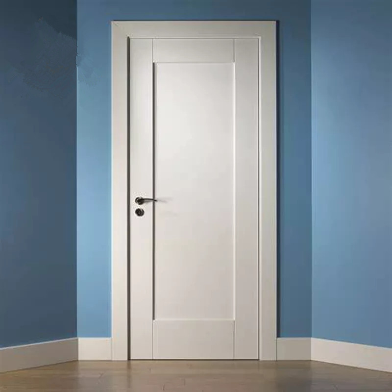 Le CE d'intérieur de porte de bois dur de Shaker Plain Wooden Solid Interior a approuvé