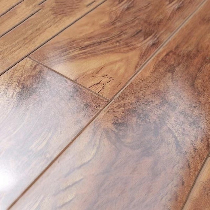 Abrasion en stratifié 12mm imperméable multicolore du plancher AC2-Ac5 de 8mm résistante