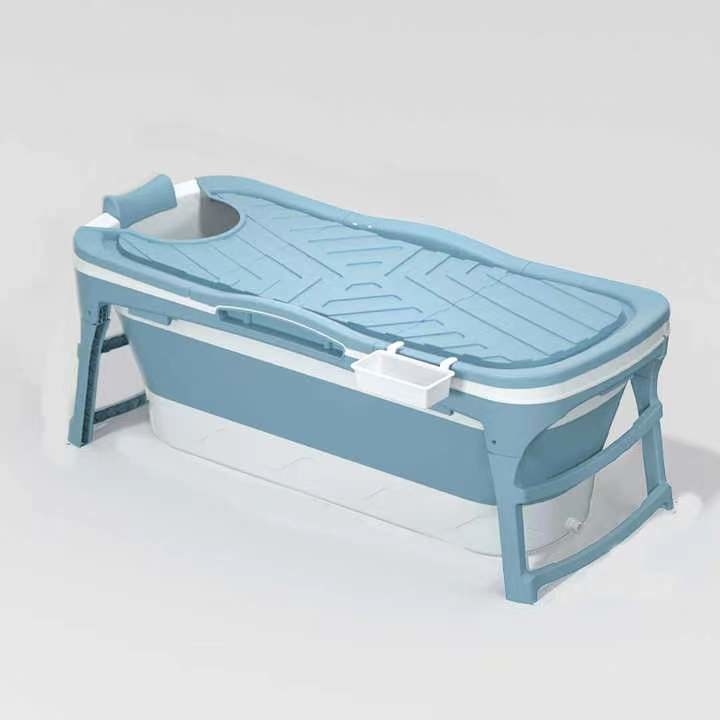 baignoire se pliante en plastique de baignoire en plastique de 1.18M Blue Pink Freestanding pour des adultes