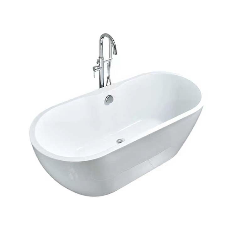 Baquet de trempage faisant le coin à haute brillance de baignoire libre acrylique européenne de la CE CUPC