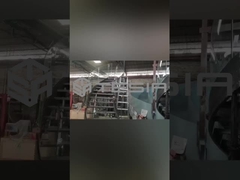 Acier inoxydable de haute qualité d'intérieur Rod Baluster Spiral Staircase avec l'Institut central des statistiques facile de bande de roulement de verre trempé