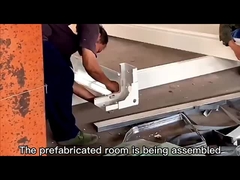 Nouvelle Chambre 40ft modulaire préfabriquée épissée de la Chambre 20ft embarquant la Chambre expansible de conteneur