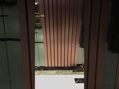 Nouvelles portes en bois en acier de sécurité extérieure plate en métal moderne porte turque