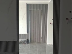 Conception invisible cachée affleurante intérieure de forces de défense principale en bois Frameless avec la porte secrète cachée de la charnière HDF