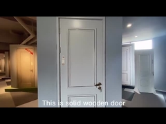 Fournisseur professionnel pour la porte en bois des prix de pièce de Chambre en bois imperméable de nouveau venu