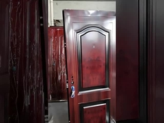 Porte de sécurité en acier de Turquie de maison blindée de sécurité en métal résidentielle personnalisée de prix bon marché de nouvelle conception