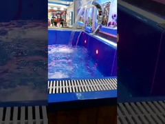 Piscine de récipient d'expédition de couleur 20FT 40FT adaptée aux besoins du client préfabriquée de fibre de verre avec la fenêtre d'UPVC